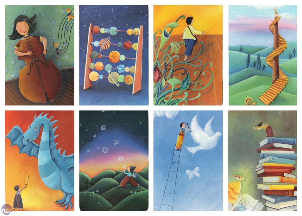 Example Dixit cards. 