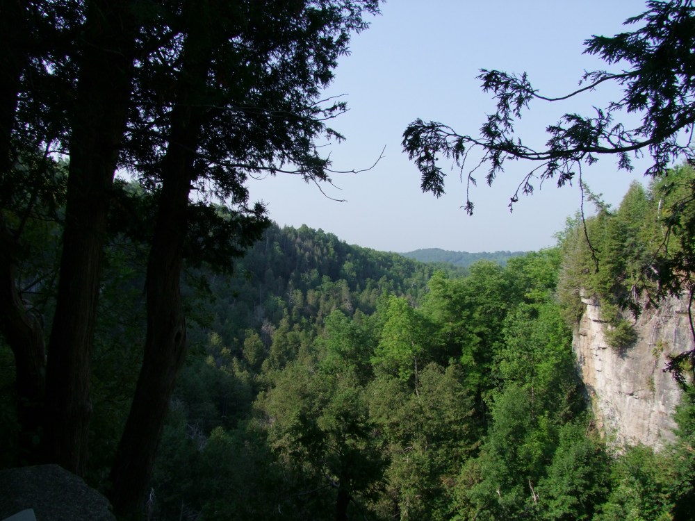 The view overlooking the Beaver Valley. 
