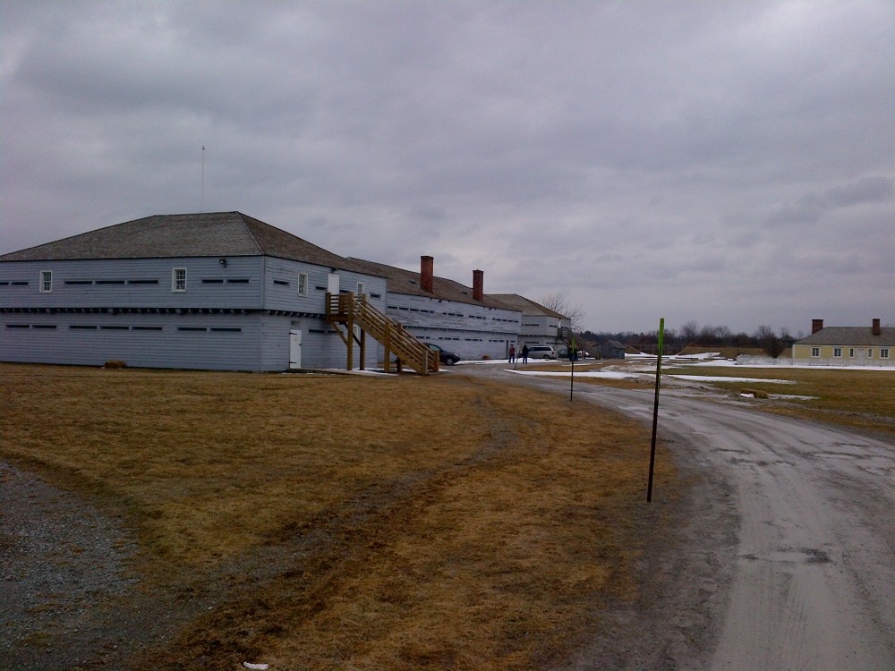 Building in Fort George. 