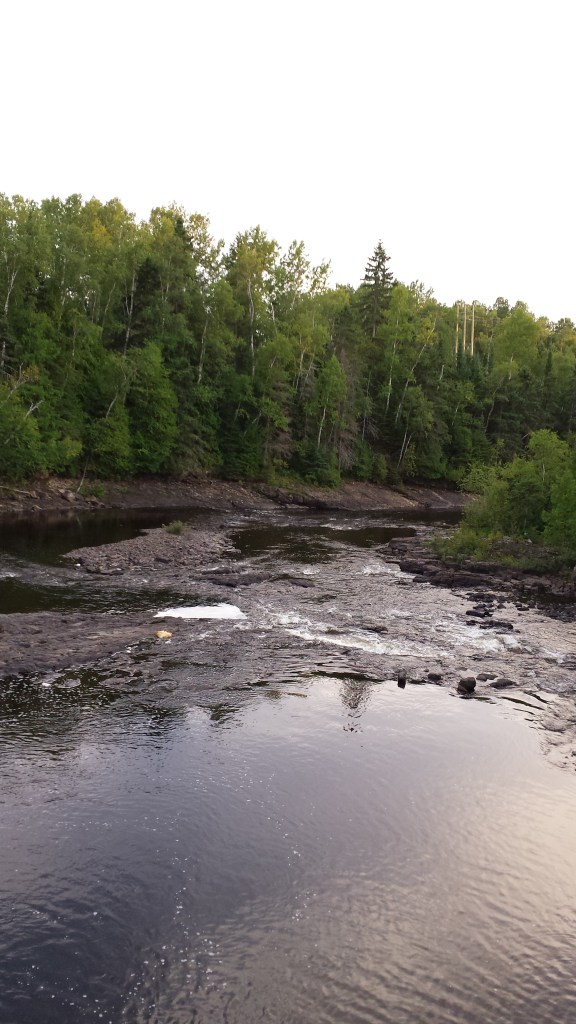 Lovely little waterfalls. 