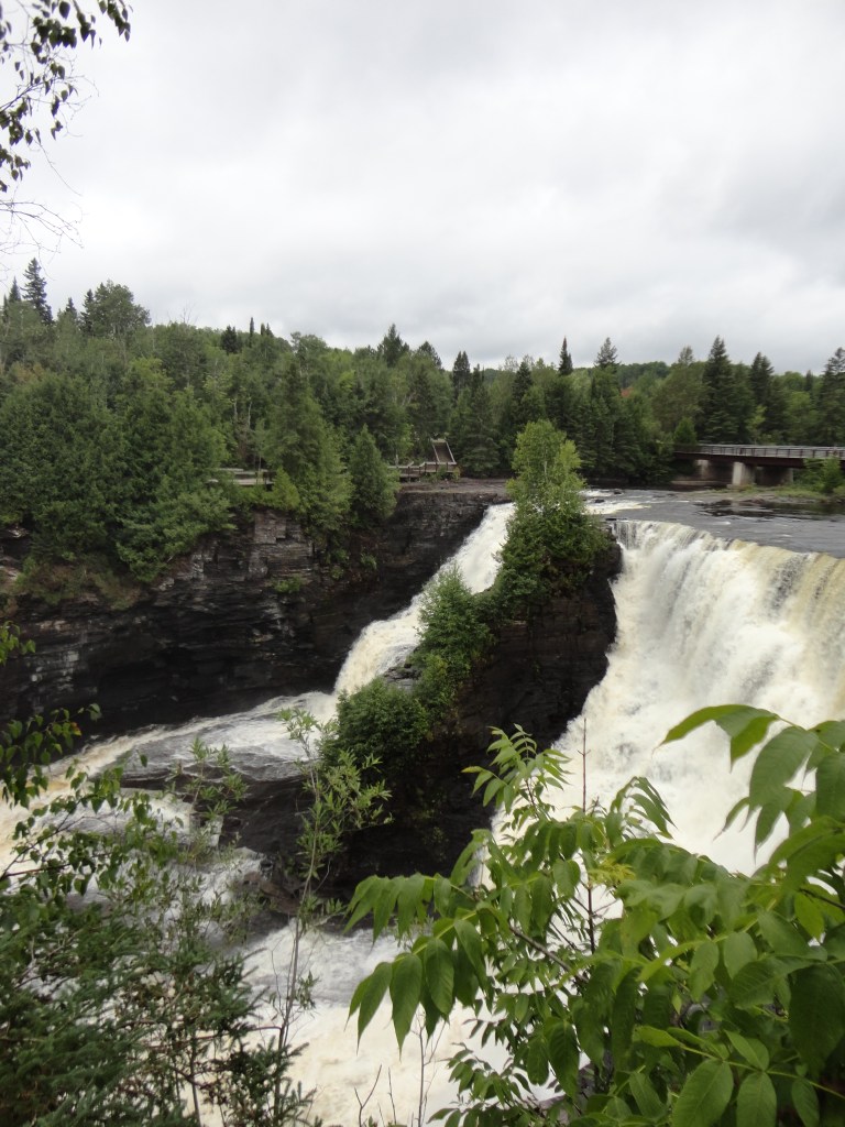 Multiple vantage points are available for viewing the Falls. 