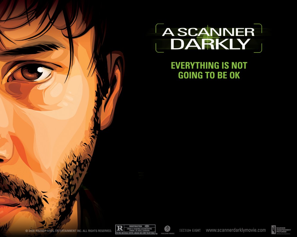 Keanu Reeves in A Scanner Darkly. 